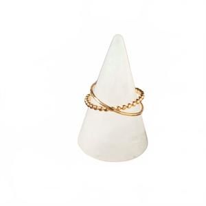 NEW TOKEN JEWELRY chelsea ring in gold